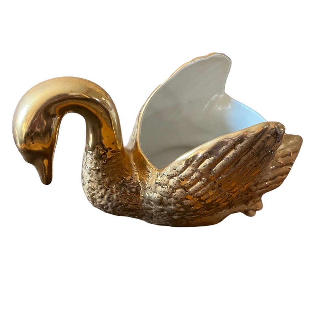 22k gold dipped China Swan